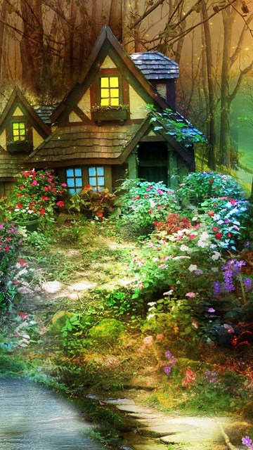 Enchanted Forest Hut Wallpapers Hd Free 429069 Enchanted Forest ...