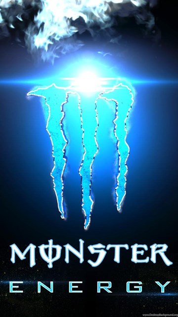 Blue Monster Energy Drink Wallpaper Images Desktop Background