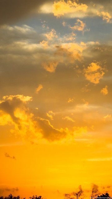 Gold Sunset Sky Hd Desktop Wallpapers Widescreen Fullscreen