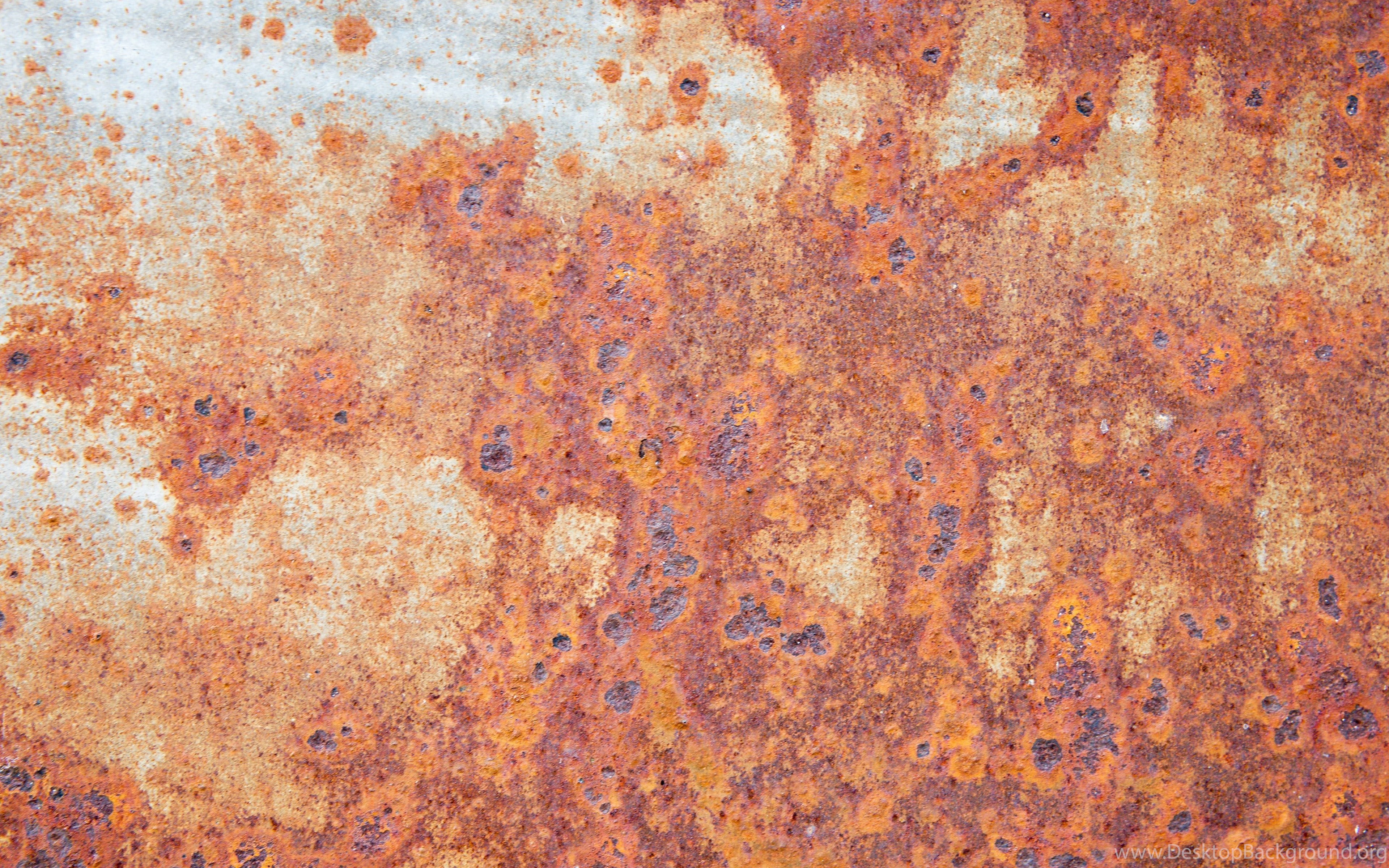 Heavily Rusted Iron Metal Texture Or Rust Backgrounds Desktop Background