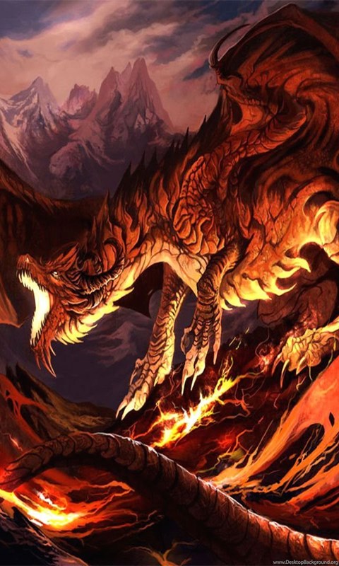 Lava Drake Computer Wallpapers, Desktop Backgrounds Desktop Background