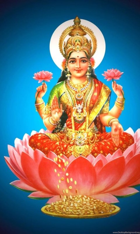 God Laxmi Devi Hd Wallpapers Free Download Desktop Background