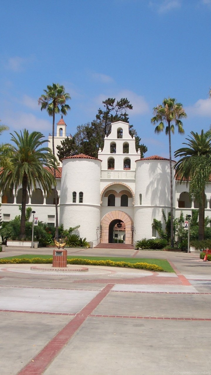 San Diego State University Map Wallpaper. Desktop Background