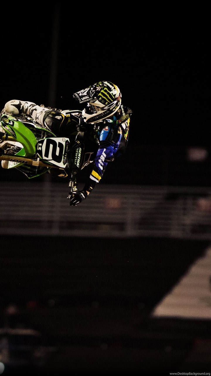 High Resolution Kawasaki Dirt Bike Monster Energy Wallpapers HD 2