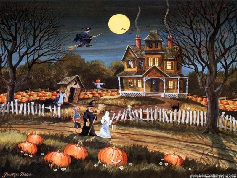 Free Halloween Wallpapers Widescreen HD Wallpapers Desktop Background