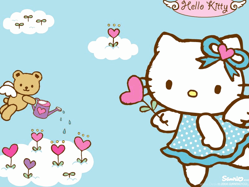 Cute Wallpapers Of Hello Kitty Wallpapers Cave Desktop Background