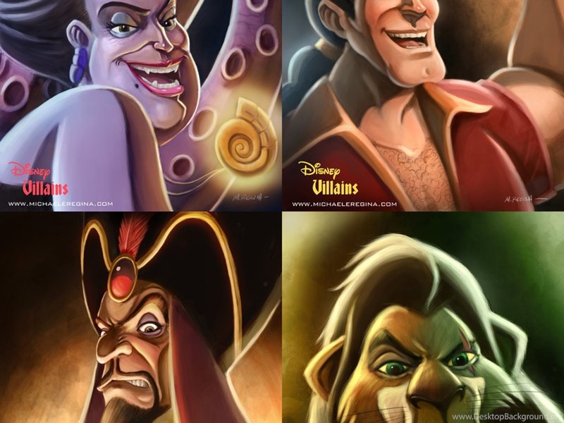 Disney Villains Wallpapers By Disneyfreak19 On DeviantArt Desktop ...