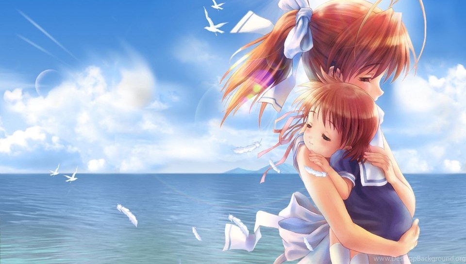 Clannad Hintergrundbild Ushio