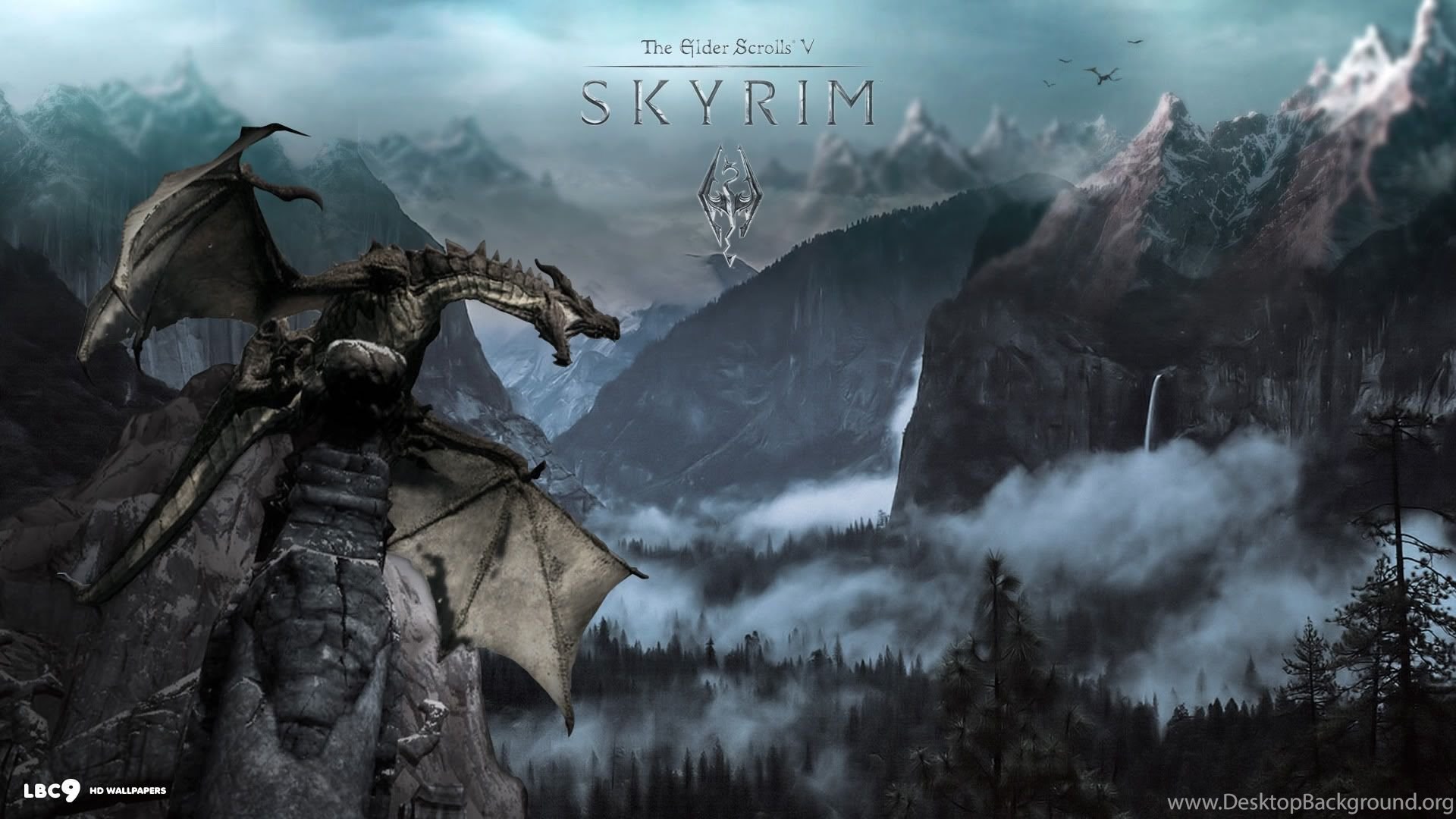 Skyrim Landscape Wallpapers Wallpaper Desktop Background