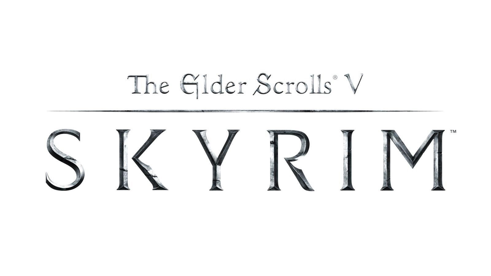 Download Skyrim Logo Wallpapers 6555 1600x900 Px High Resolution Desktop Background