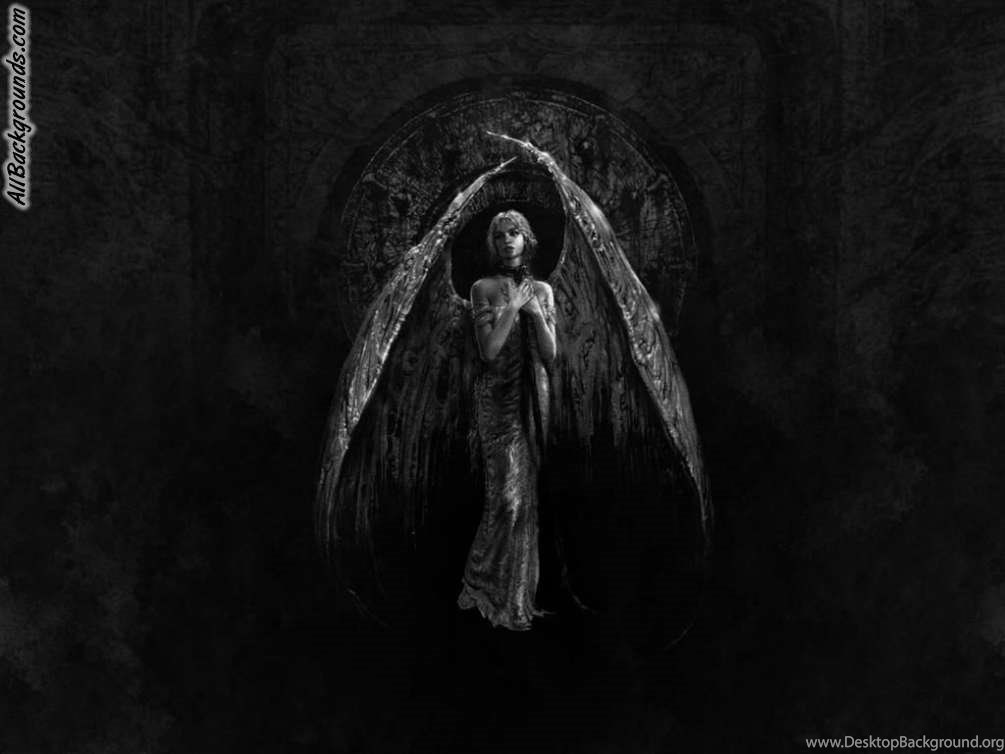 Dark Angel Of Death Wallpapers Invitation Templates Desktop Background