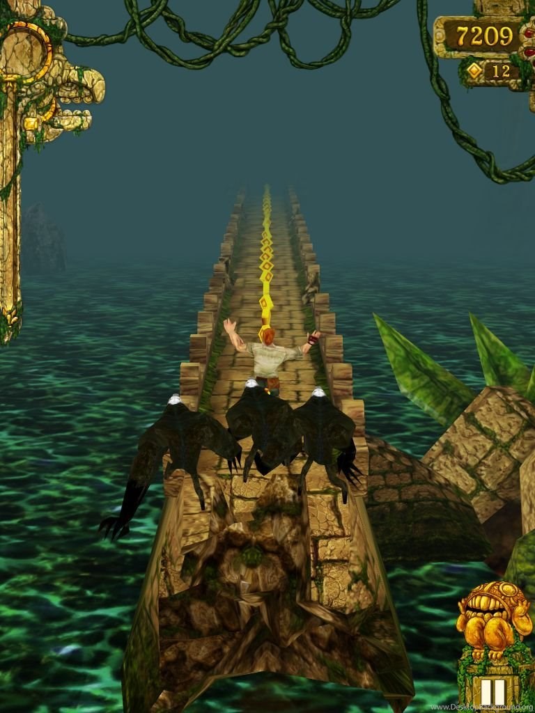 Temple Run Review Desktop Background