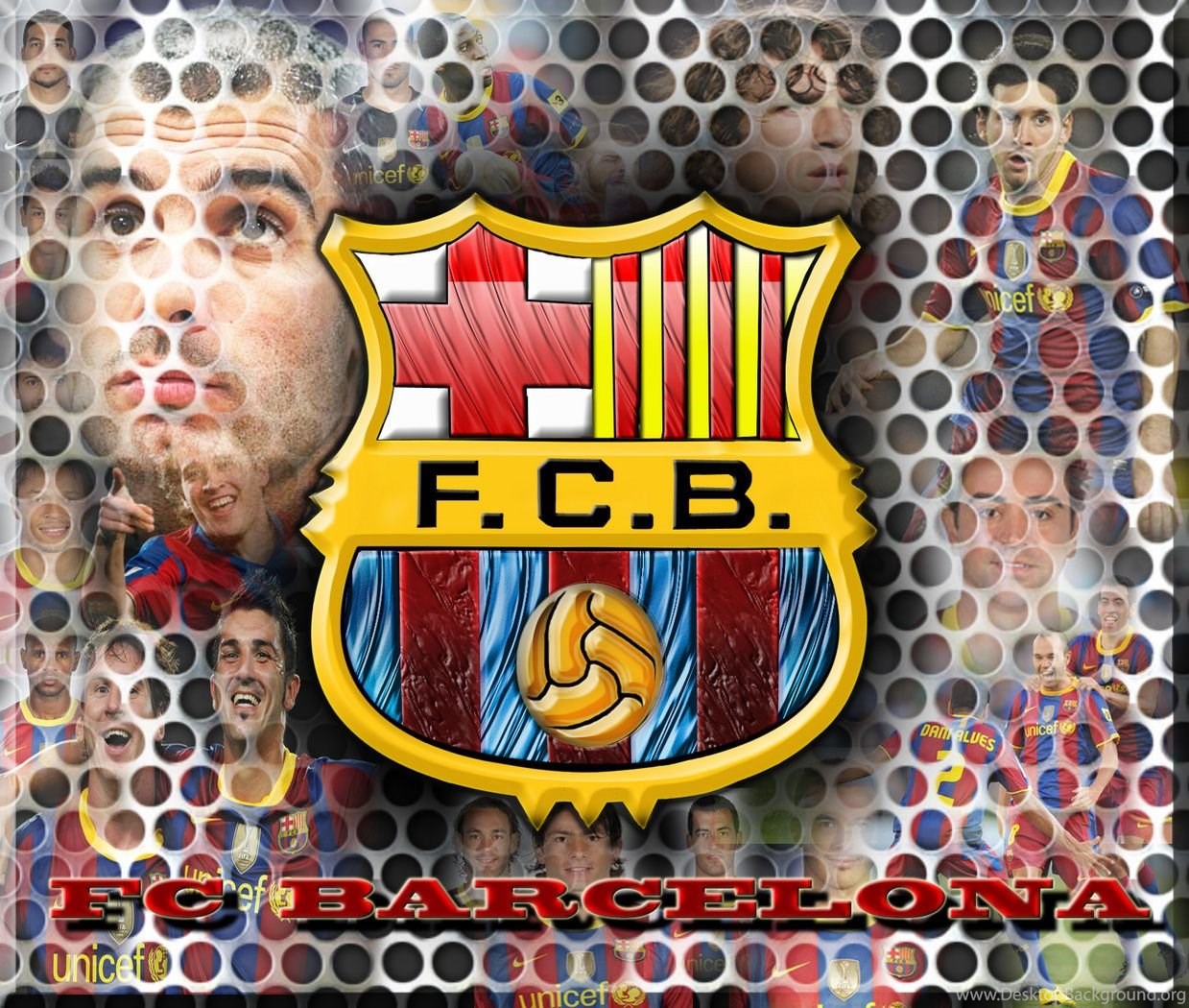 FC Barcelona Logo Fondo De Pantalla Fc Barcelona Fan Art ... Desktop ...