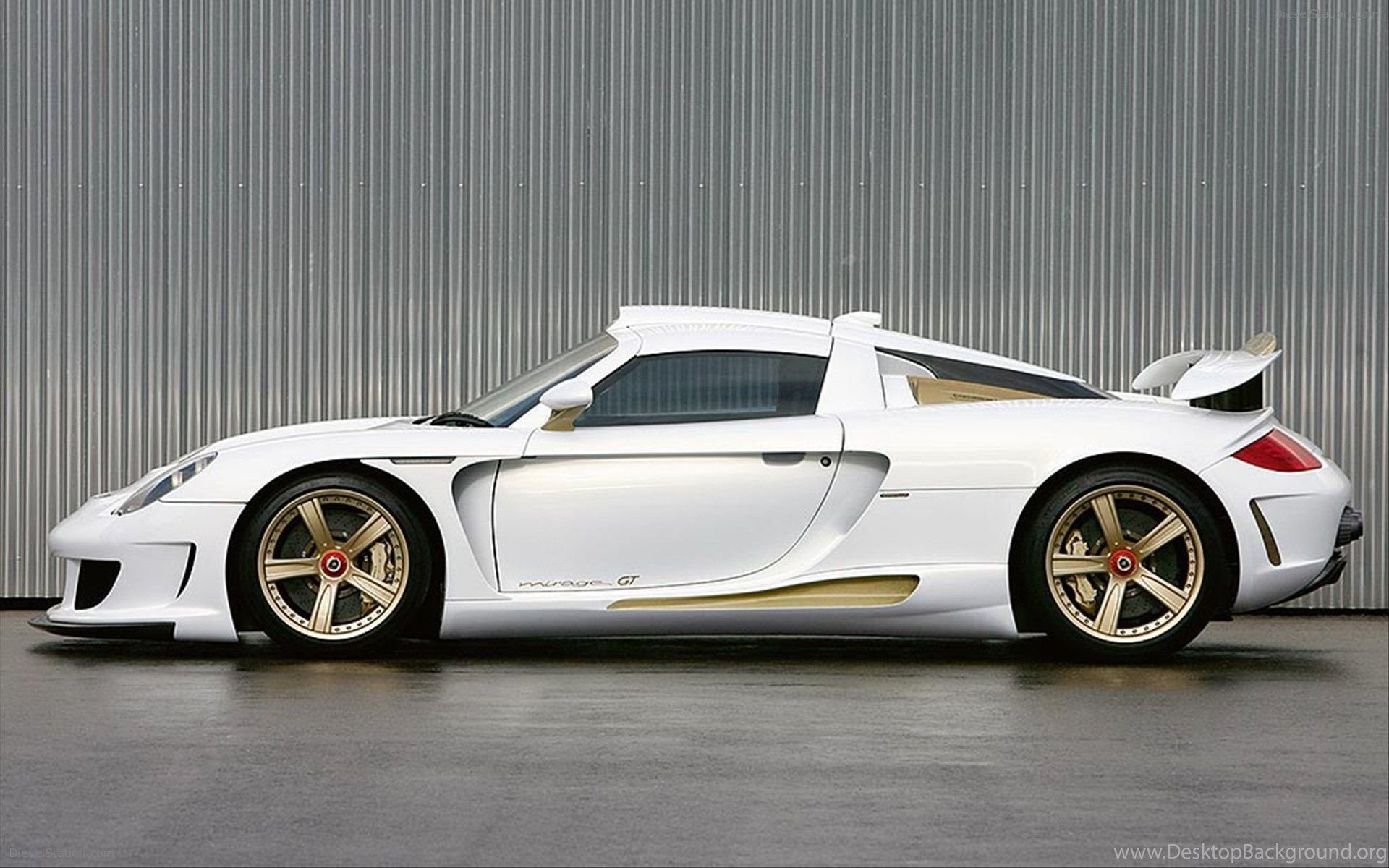 Gemballa Mirage Gt Gold Edition Porsche Carrera Gt Widescreen Images, Photos, Reviews