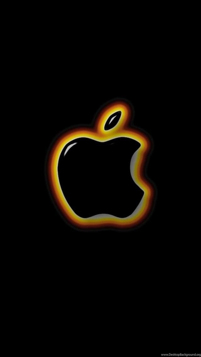 Black Apple Logo Iphone Wallpapers HD Desktop Background