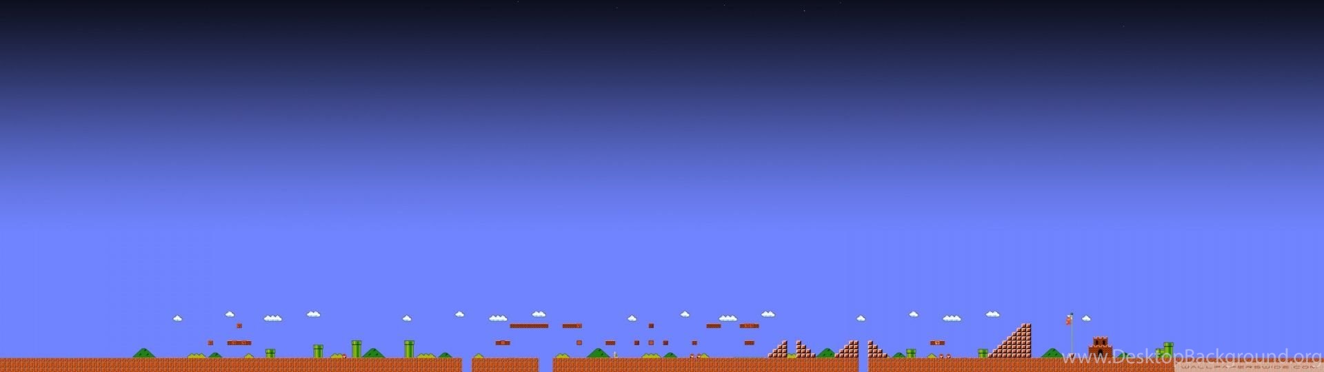 Super Mario Bros HD Desktop Wallpapers : Widescreen : High ... Desktop ...