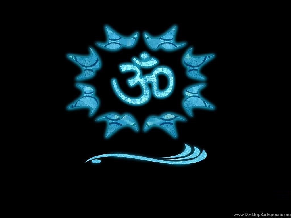 Wallpapers Om Symbol Shining Hd 1024x768 Desktop Background