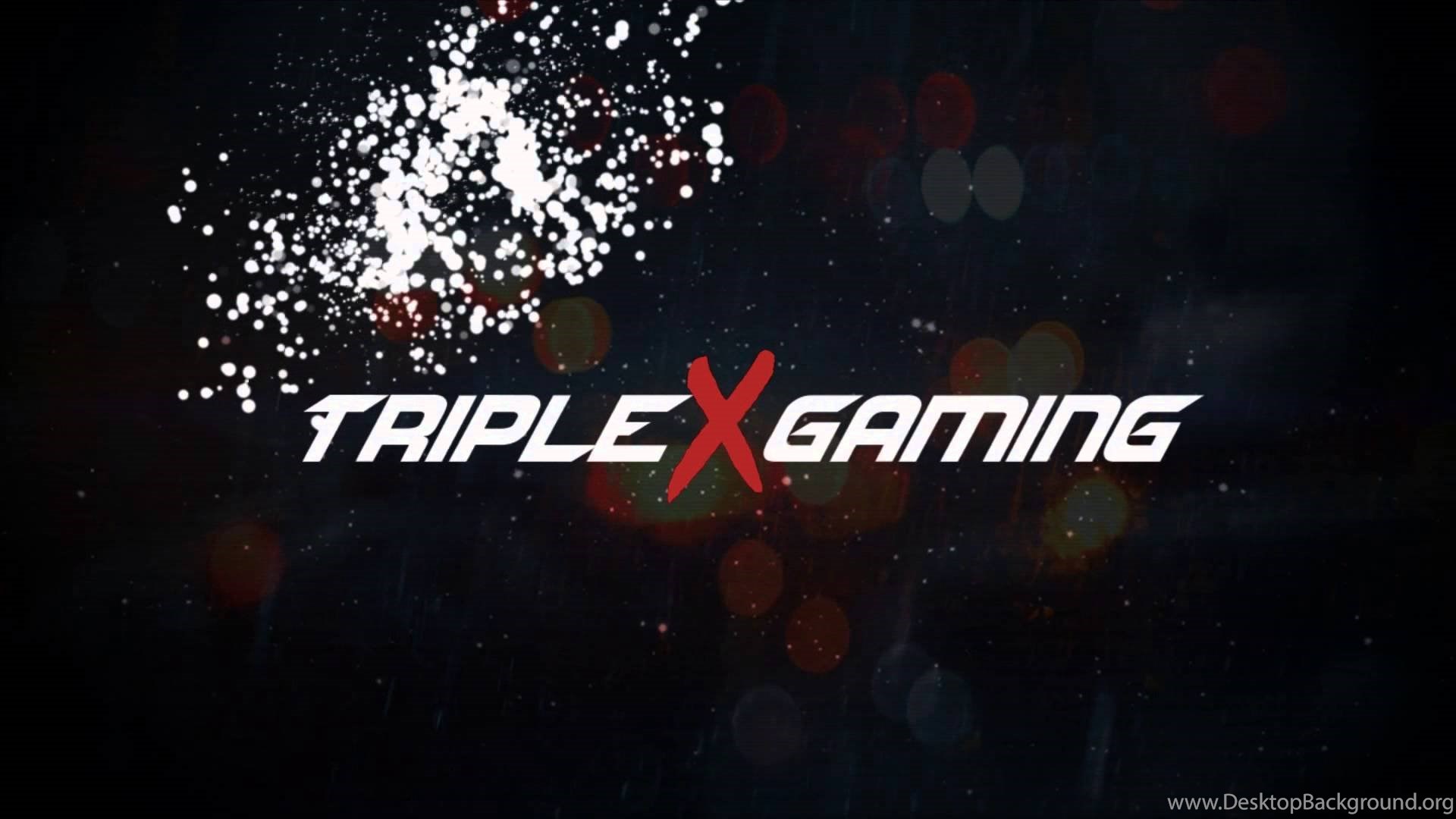 Triple X Gaming Channel Intro Youtube Desktop Background