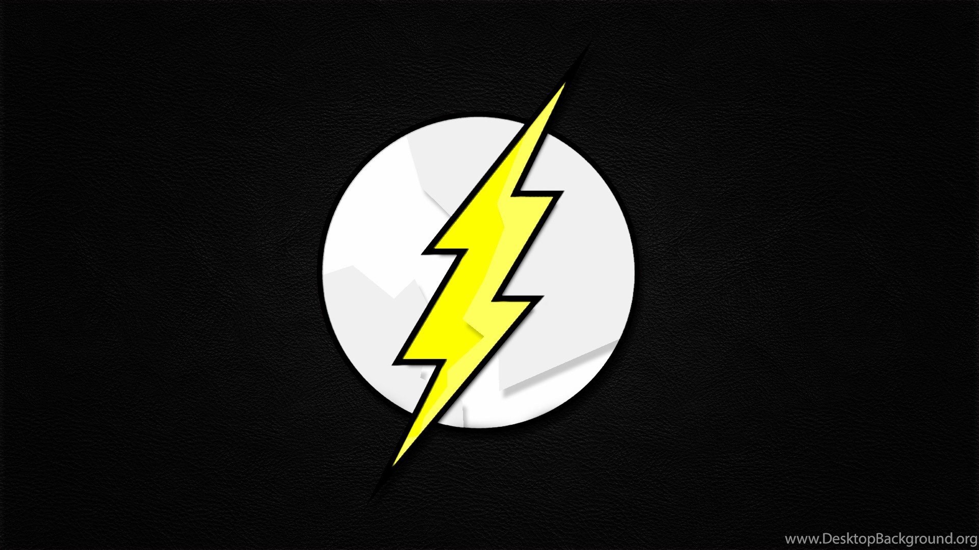 Minimalistic Dc Comics Comics The Flash Logos Flash Superhero Desktop Background