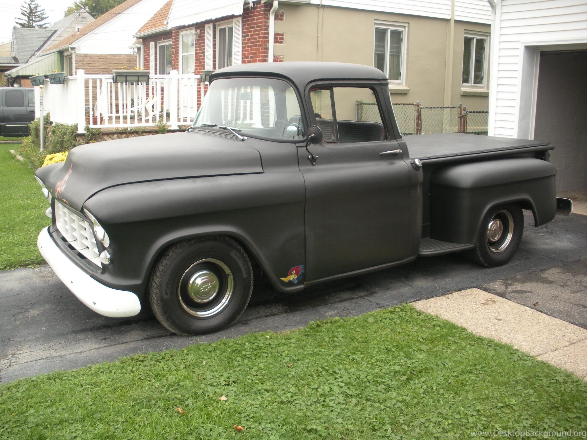 1957 Chevy Stepside Hot Rod Rods Classic Pickup H Wallpapers ...