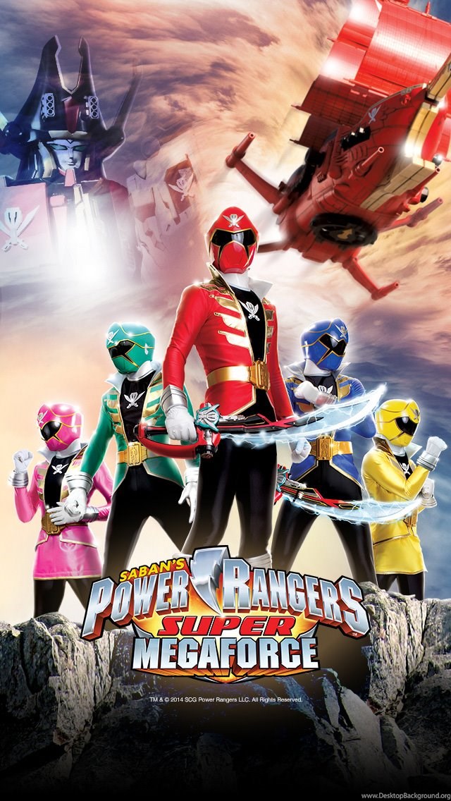 Power Rangers Wallpaper: Super Megaforce Group Desktop Background