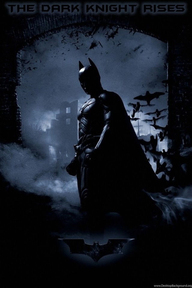 The Dark Knight Rises iPhone 4 Wallpapers Desktop Background