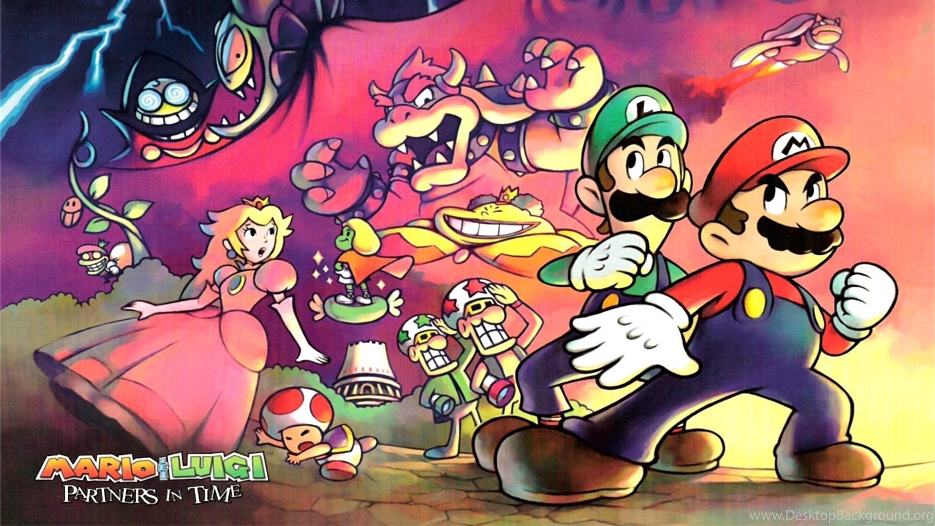 Game Wallpaper Mario And Luigi High Definition Wallpapers For Hd Desktop Background 4359