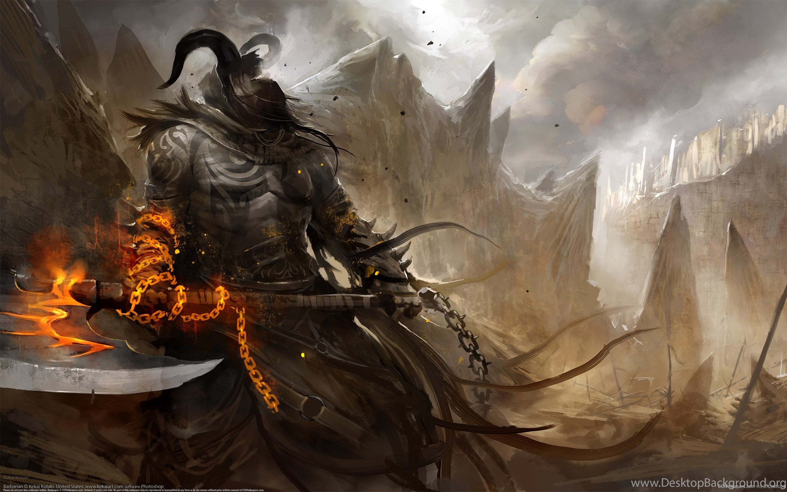 Wallpapers > Fantasy > Warrior Hd Wallpapers @ Collect HD Desktop ...