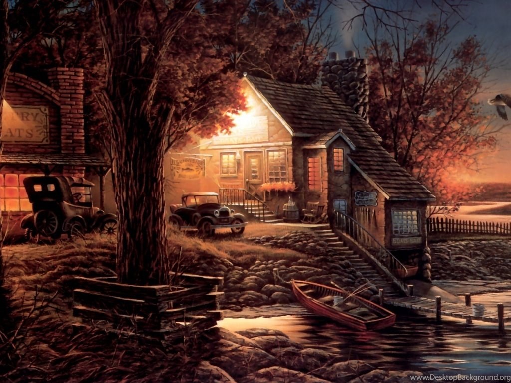 Terry Redlin Art ~ Desktop Wallpapers Desktop Background