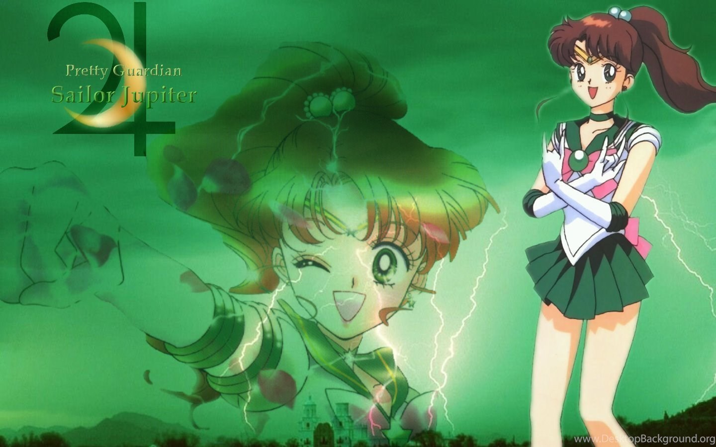 Pretty Guardian Sailor Jupiter Sailor Jupiter Wallpapers ... Desktop ...