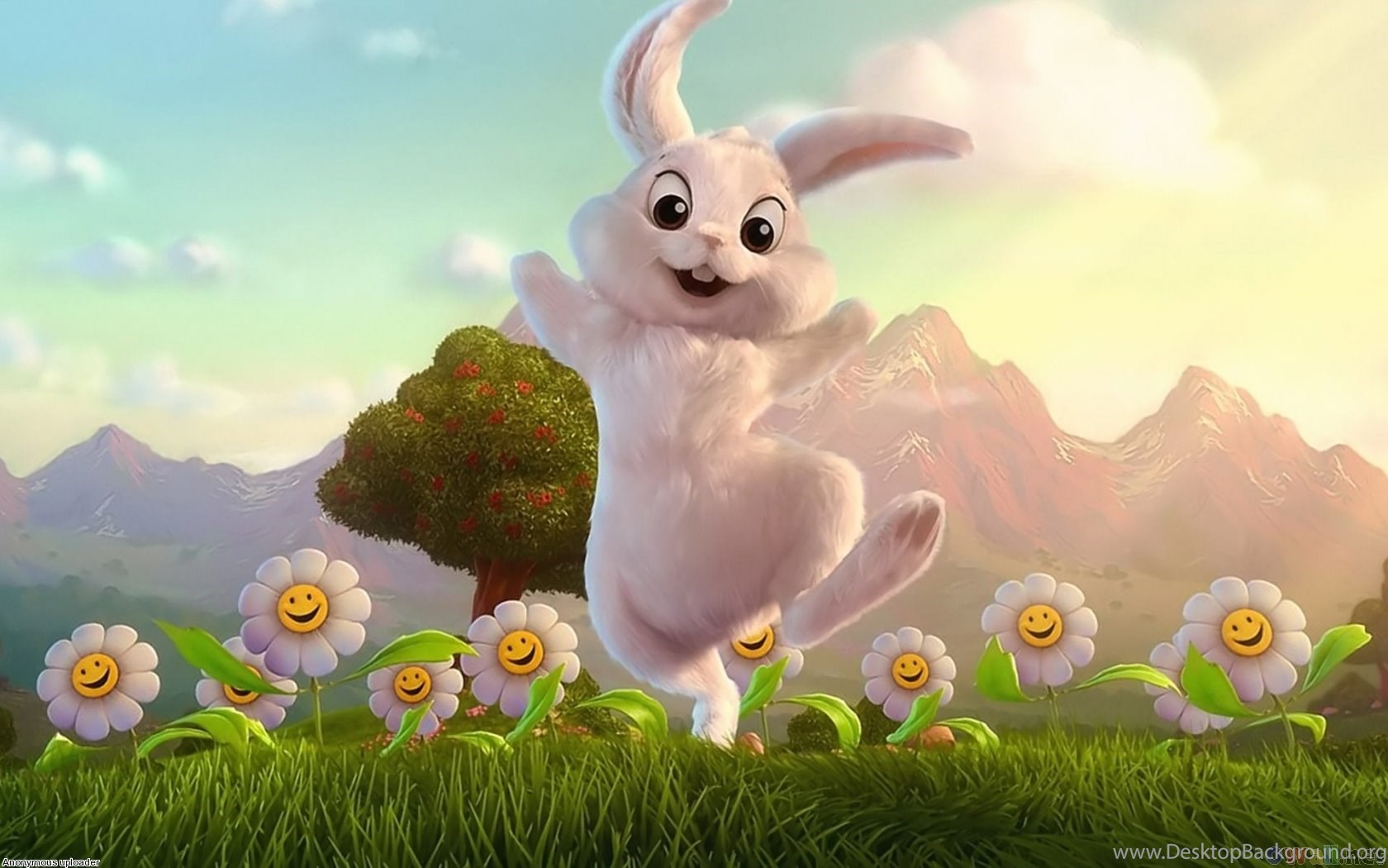 Wallpaper Of Cartoon Rabbit