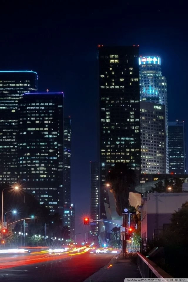 Los Angeles Street HD Desktop Wallpapers : High Definition ...
