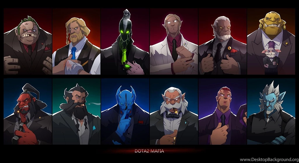 Dota 2 Mafia Team Wallpapers