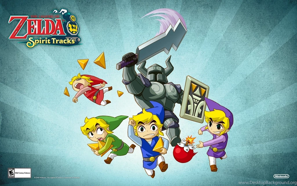 The Legend Of Zelda: Spirit Tracks Desktop Wallpapers
