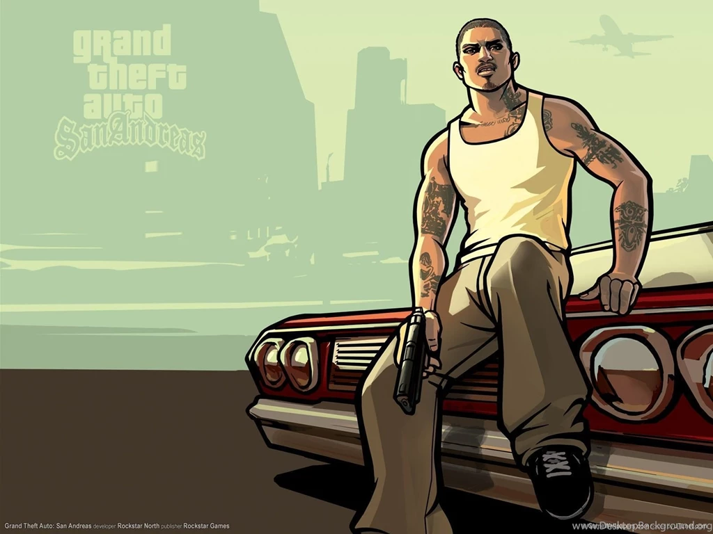 Grand Theft Auto San Andreas Cars Wallpaper.