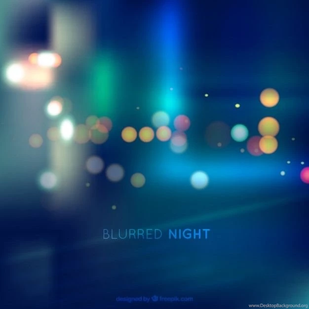 Blurred Night Backgrounds Vector