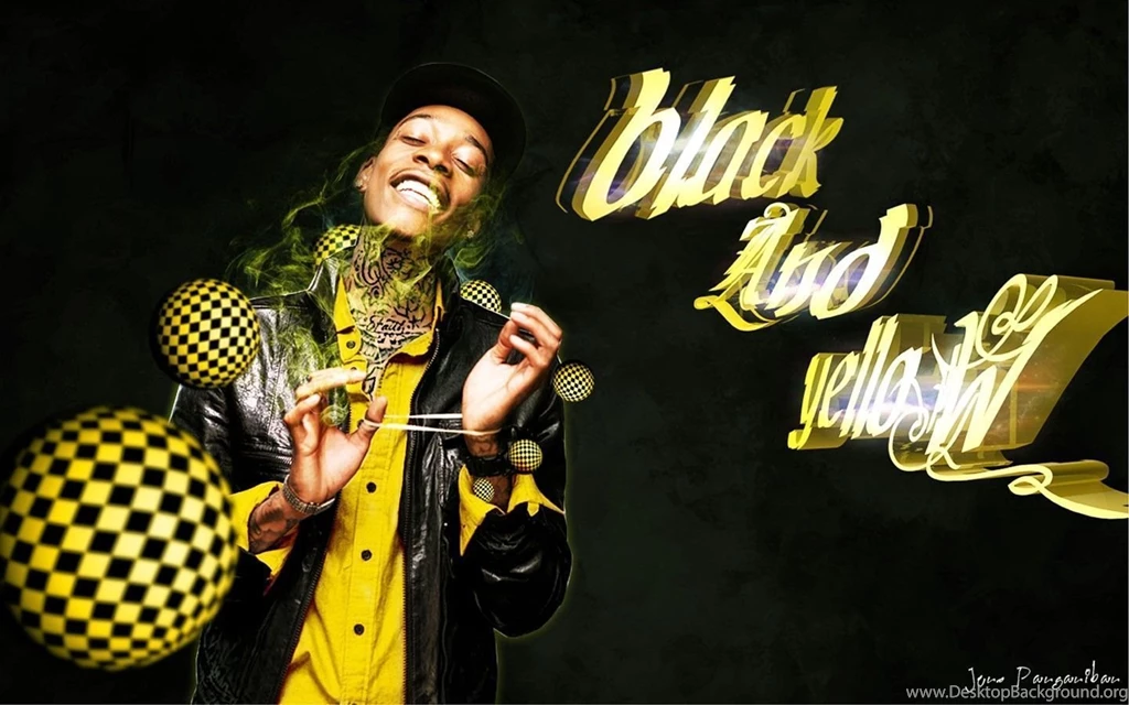 Wiz Khalifa Black And Yellow Cover • Rap Wallpapers