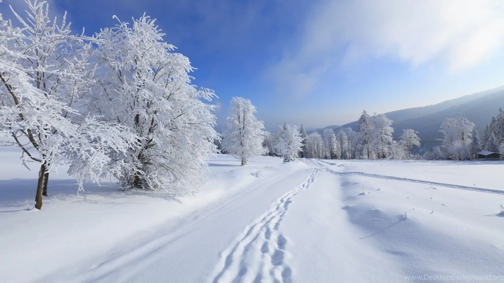 Road And Snow Wallpapers HD