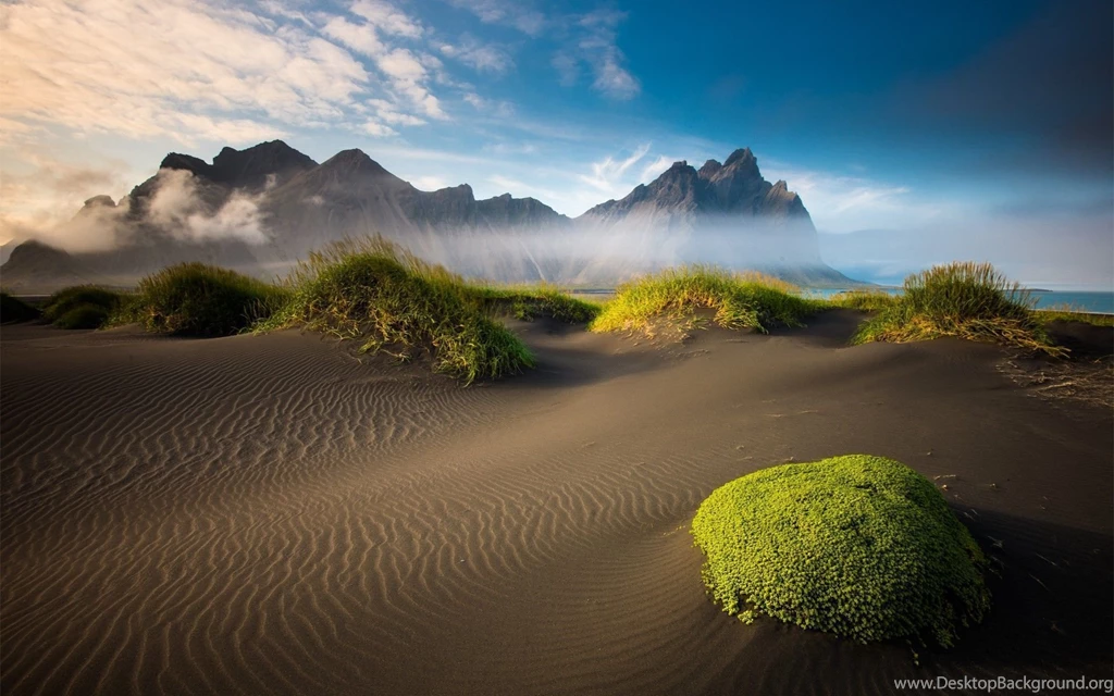 Daily Wallpaper: Icelandic Beach