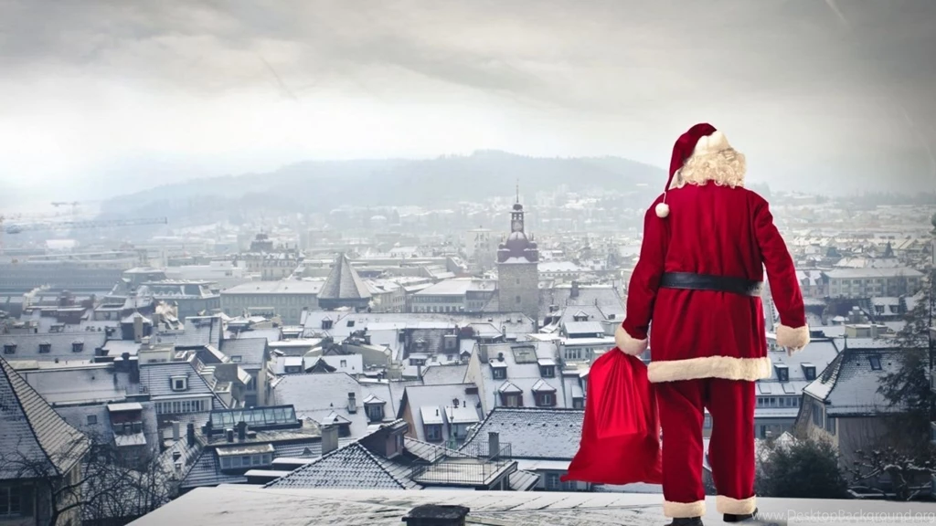 Santa Claus HD Desktop Wallpapers : High Definition : Fullscreen ...
