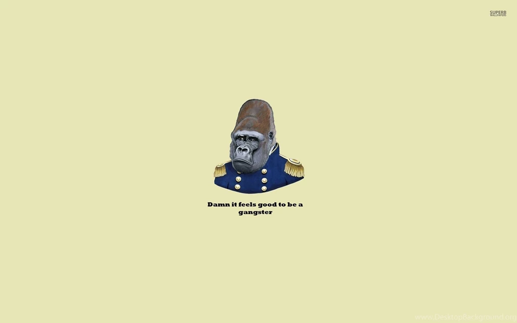 Feels Good To Be A Gangster Wallpapers Funny Wallpapers