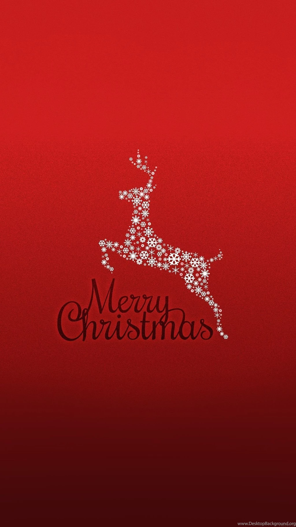 Merry christmas rudolf art 34 iphone6 plus wallpaper.jpg