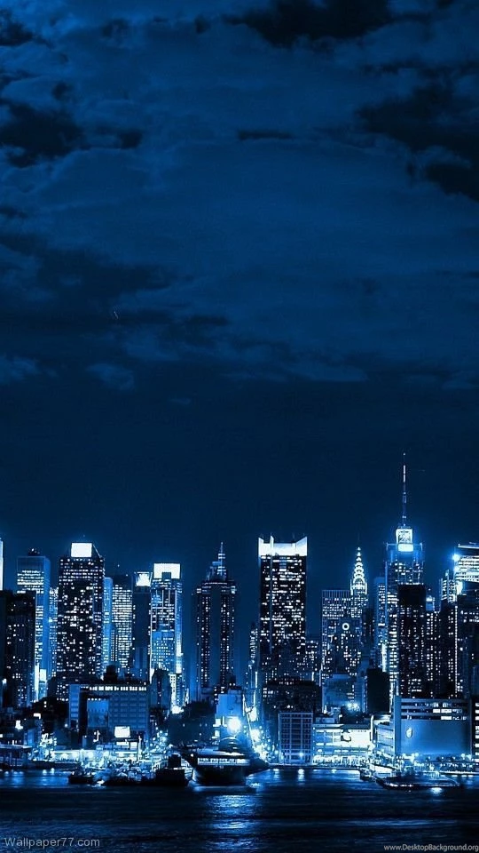 Blue City, 540x960 Pixels : Wallpapers Tagged City, iPad 3 ...