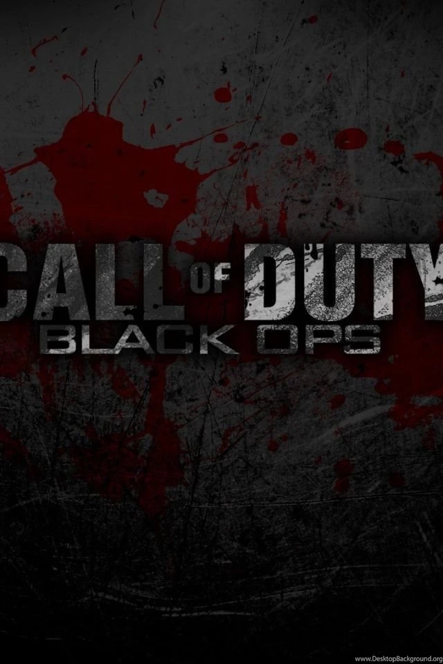 Download Wallpapers 640x960 Call Of Duty, Blood, Background, Font ...