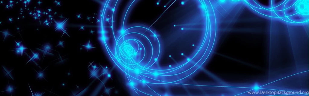 Download Wallpapers 3840x1200 Neon, Round, White, Smoke, Light Dual ...