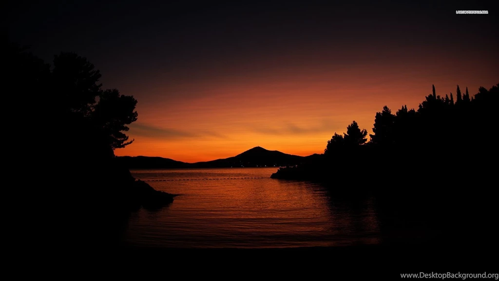 Reservoir At Night Wallpapers