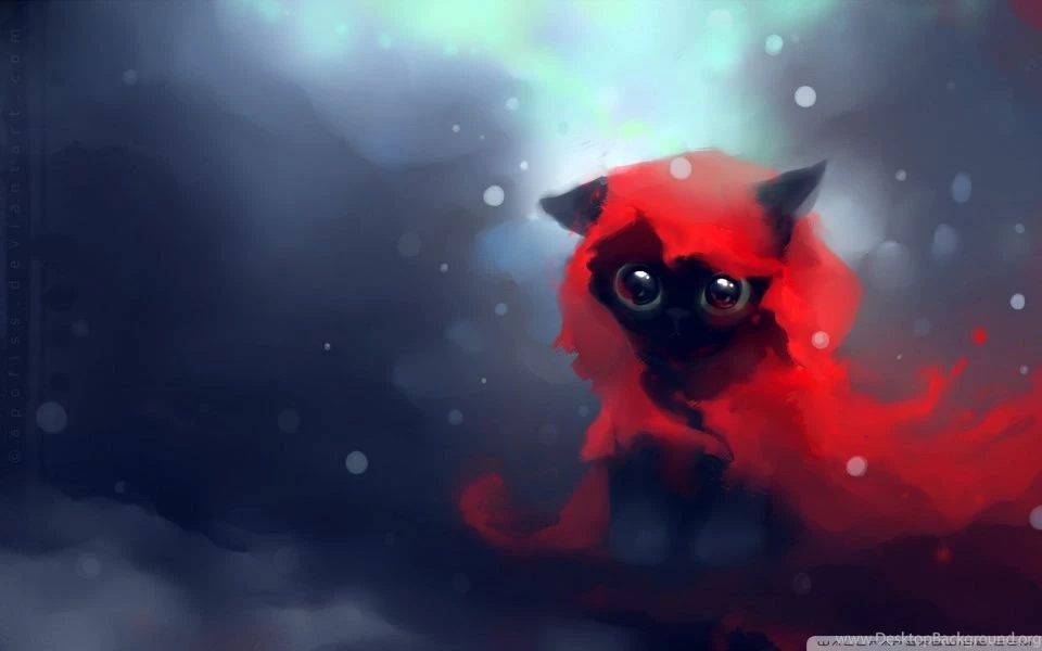 Red Riding Hood Cat HD Desktop Wallpapers : Widescreen : High ...