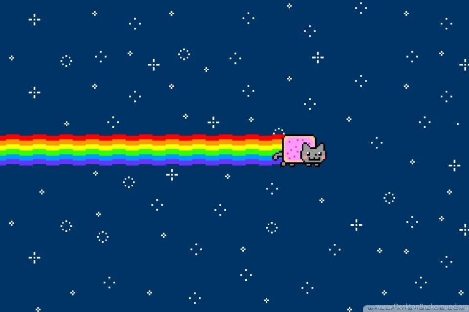 Nyan Cat HD Desktop Wallpapers : Widescreen : High Definition ...