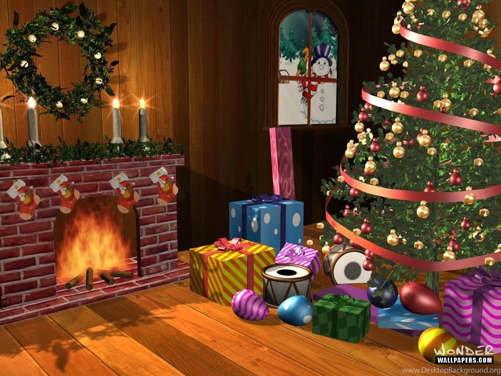 Christmas Desktop Wallpaper_hd Wallpaper_download Free Wallpapers