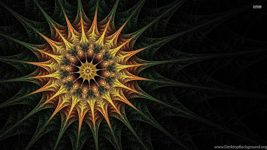 Fractal Sun Wallpapers Abstract Wallpapers